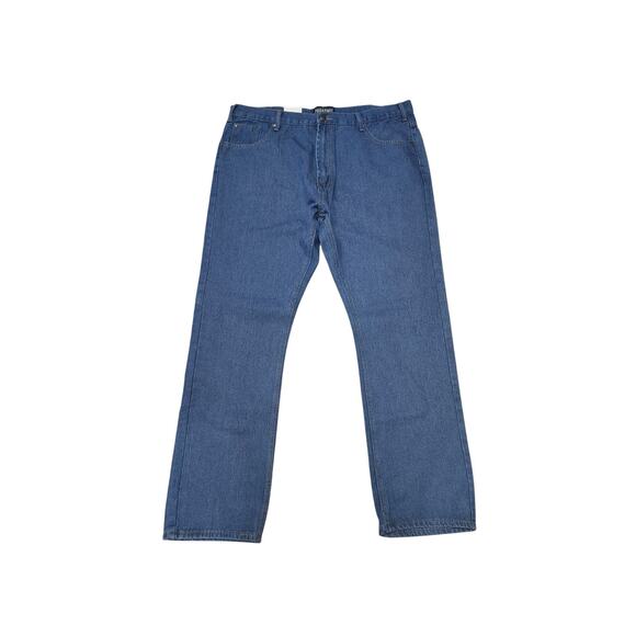 Field & Forest Men’s Relax Fit Jeans 40x32 Medium Stone Blue Classic Denim - Picture 1 of 8